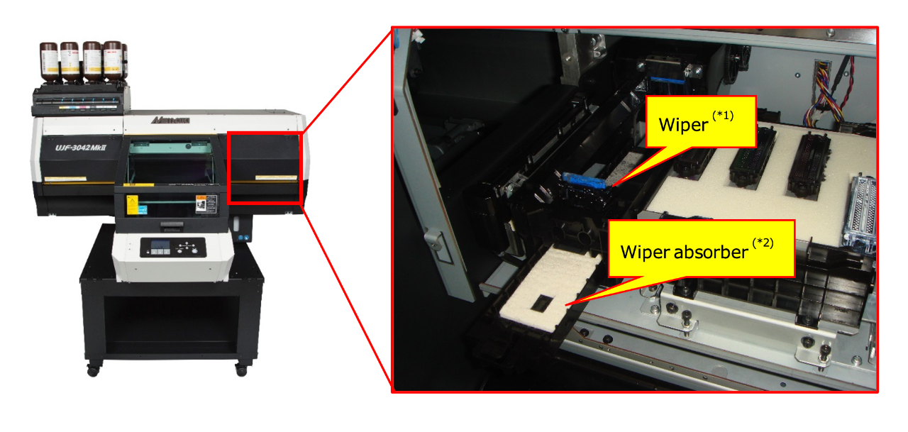REPLACE WIPER/ABSORBER